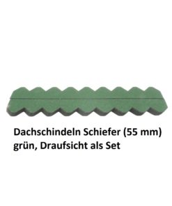 23.425-08 Dachschindeln Schiefer grün - 2